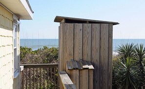 Outside Enclosed Shower on Deck