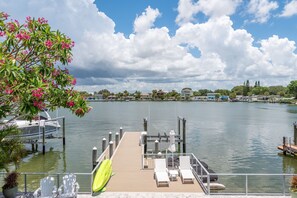 Private Fishing and Sunbathing Dock