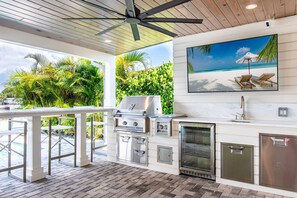 Top of the line Outdoor Kitchen
