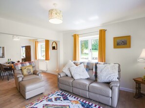 Living area | The Lodge at Harvest Farm, Ludlow