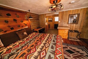 Bedroom wide view