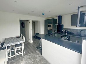 Open plan living space | Beach Retreat, Paignton