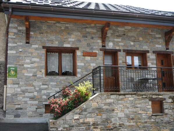 Facade avant du gîte