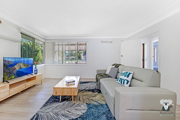 Living Room with sofa bed