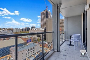 City View Balcony with outdoor chair