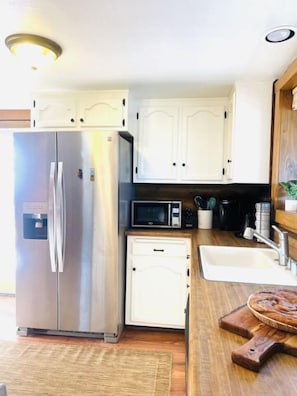 Fully equipped fridge!