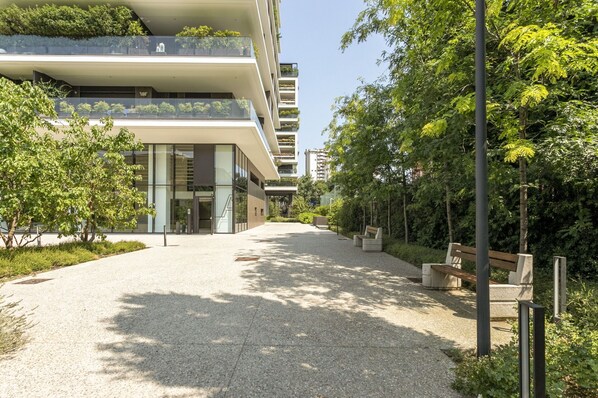 Building Exterior, Summer