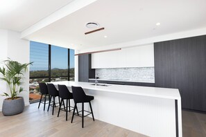 Breakfast in the kitchen