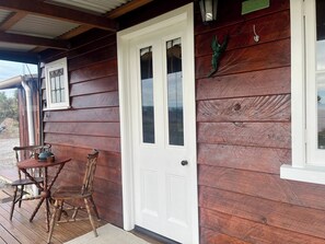 Front door and verandah