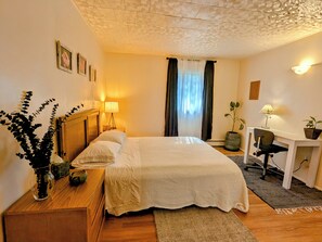 Bedroom #2 with queen-size bed.