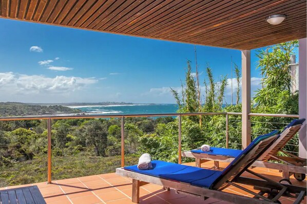 Northerly view from balcony towardsYamba.