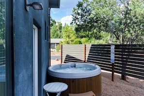 Hot tub, professionally serviced