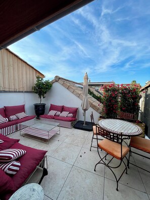 Terrasse aménagée 
