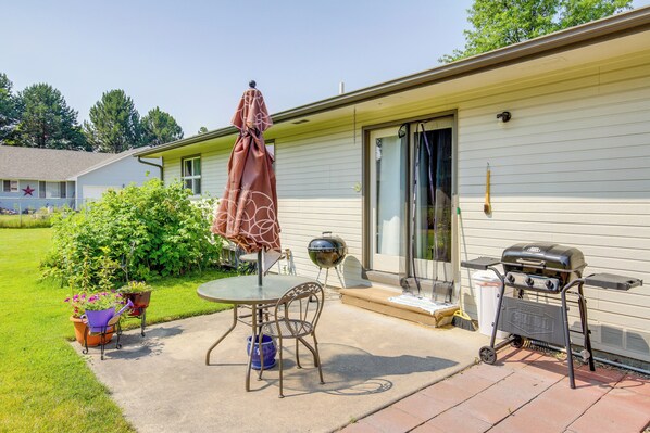 Missoula Vacation Rental | 2BR | 2BA | 2 Steps Required | 1,150 Sq Ft