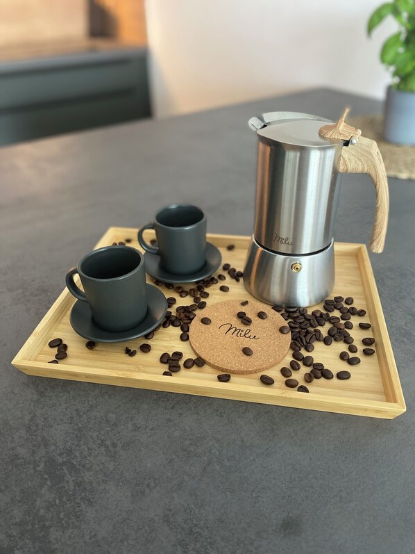 Kaffe och/eller kaffebryggare