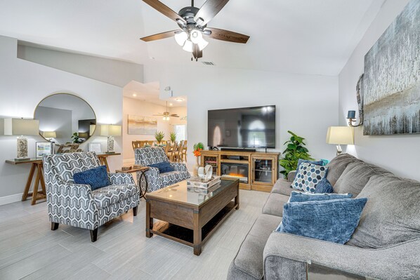 Kissimmee Vacation Rental | 4BR | 3BA | 1,890 Sq Ft | 1 Step Required