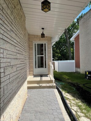 Exterior detail