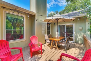 House Exterior | Furnished Deck | Dining Area