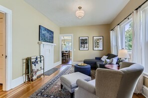 Living room with Smart TV