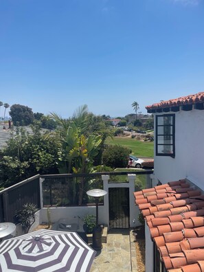 View from private patio/enterance