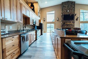 large kitchen