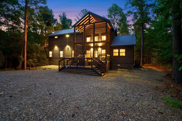 Welcome home to cozy comfort in nature’s embrace.