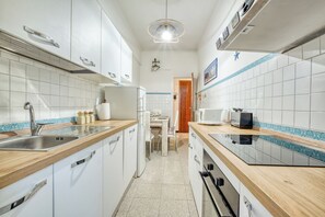 Kitchen and dining area