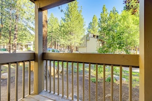 Deck | Single-Story Condo on 1st Floor