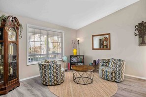 Each room has it's own vibrant and welcoming personality.