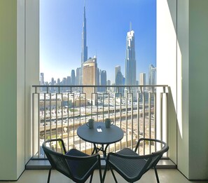 Unrestricted Burj Views from your balcony
