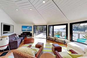 Living area of the great room