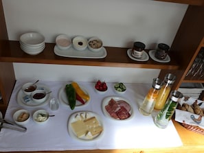 Repas de petit déjeuner