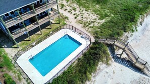 Pool by the dunes