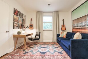 Bonus room | office | queen memory foam sleeper sofa
