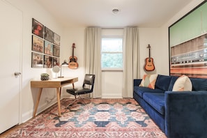 Bonus room | office | queen memory foam sleeper sofa