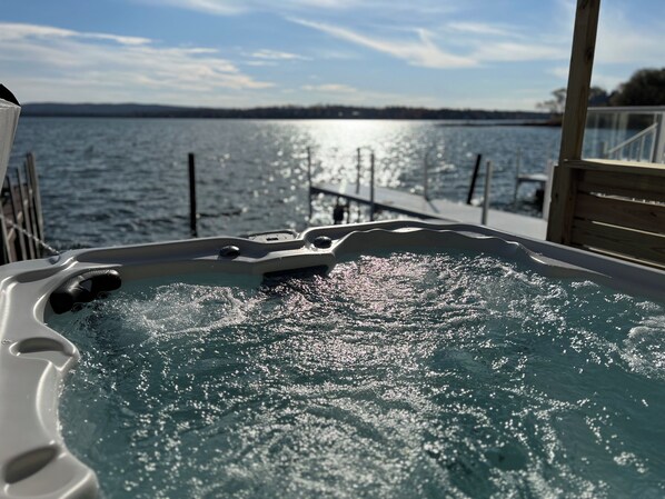 Hot tub.