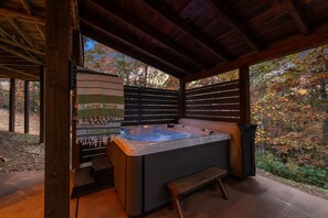 Terrace Level Hot Tub