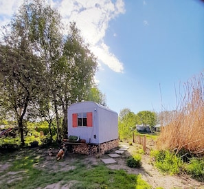 Übernachtung im Bauwagen an der Nordseeküste