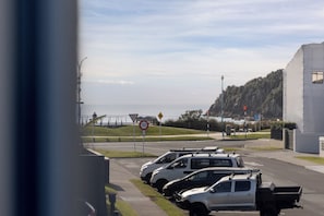 Blick von der Unterkunft