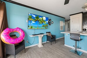 Open floor plan creates more space in this condo