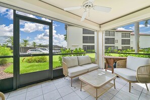 Screened in patio
