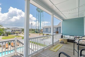 Back Covered Porch