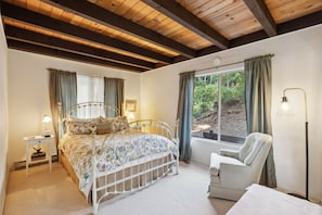 Indoors, Floor, Flooring, Bed, Furniture