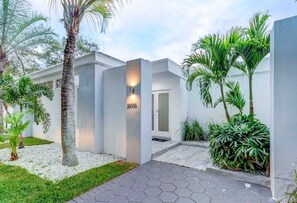 Luxury begins at our amazing luxe entrance