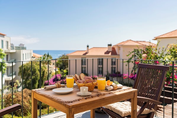 Balcony and terrace