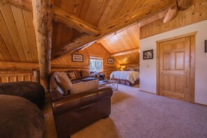 Enjoy the cozy and inviting loft space