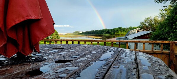 Views form the back patio !