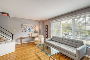 Living Room | Main Level | Twin Futon | Central A/C & Heating