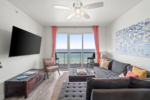 Living Area with Balcony