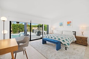 Sleep soundly on lush bedding in each room